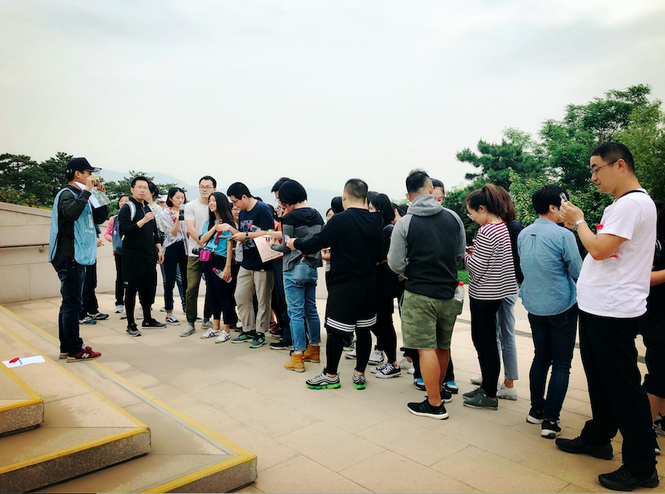 飛鳥創(chuàng)意拓展團(tuán)建項(xiàng)目組獨(dú)家承辦北京市朝陽區(qū)人民法院拓展團(tuán)建活動！